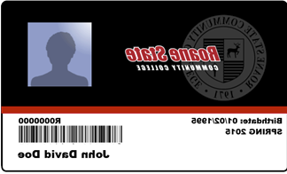 student ID sample